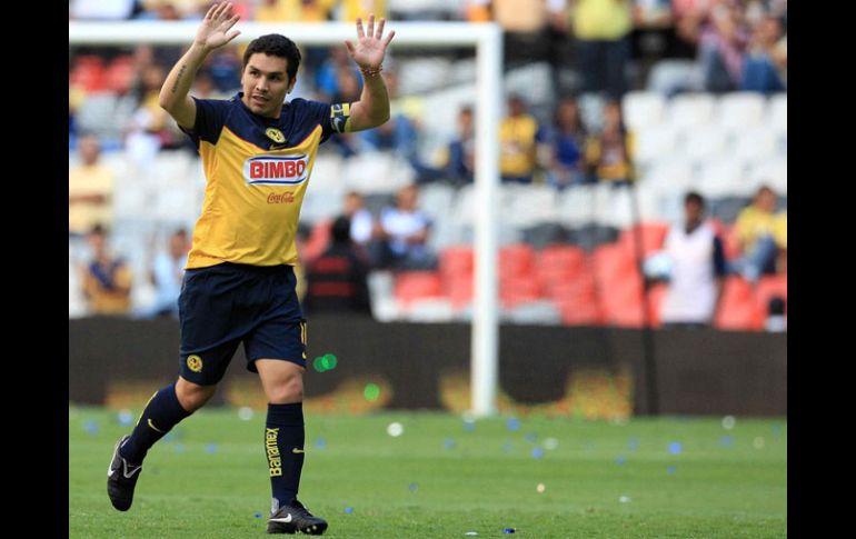 Salvador Cabañas vuelve al futbol activo luego del balazo que recibió en el 2010. MEXSPORT  /