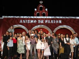 Hoy fue la presentación oficial del elenco de la telenovela. EL UNIVERSAL  /