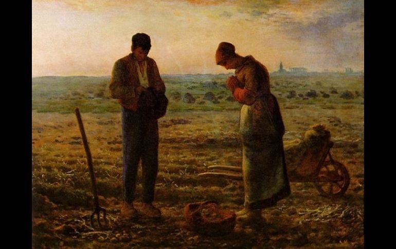 Magistral obra de Millet: El Angelus. ARCHIVO  /