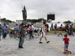 La Glorieta Minerva, no obstante, sí continuará integrada a la Vía RecreActiva de todos los domingos. ARCHIVO  /