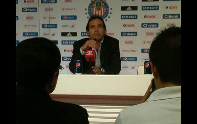 Fernando Quirarte anunció su renuncia a las Chivas Rayadas del Guadalajara.  /