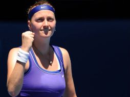 La próxima rival de Petra Kvitova será la italiana Sara Errani. AFP  /