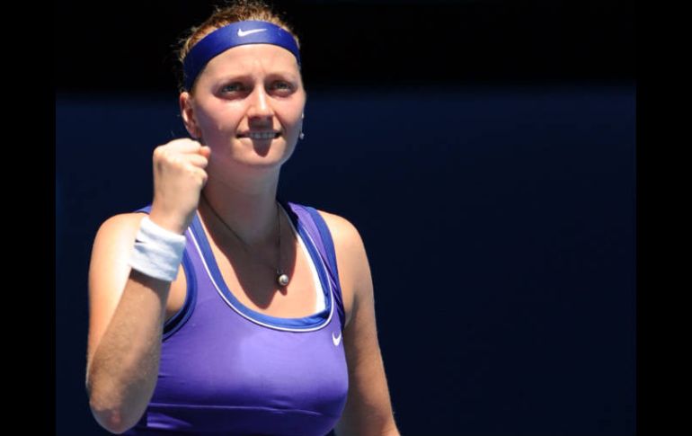 La próxima rival de Petra Kvitova será la italiana Sara Errani. AFP  /