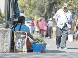 Ambulantes pagan una cuota para vender sus productos, principalmente en plazas o andadores.  /