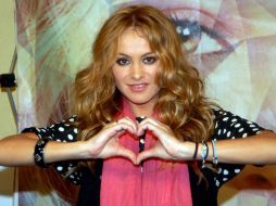 Paulina Rubio, para deleite de todos sus admiradores, derrochará simpatía en Veracruz. ARCHIVO  /