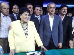 Mancera se reúne con productores teatrales, empresarios artísticos y actores. EL UNIVERSAL  /