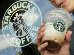 Starbucks tuvo un alza deñ 16 % respecto al primer timestre del año pasado. AP  /