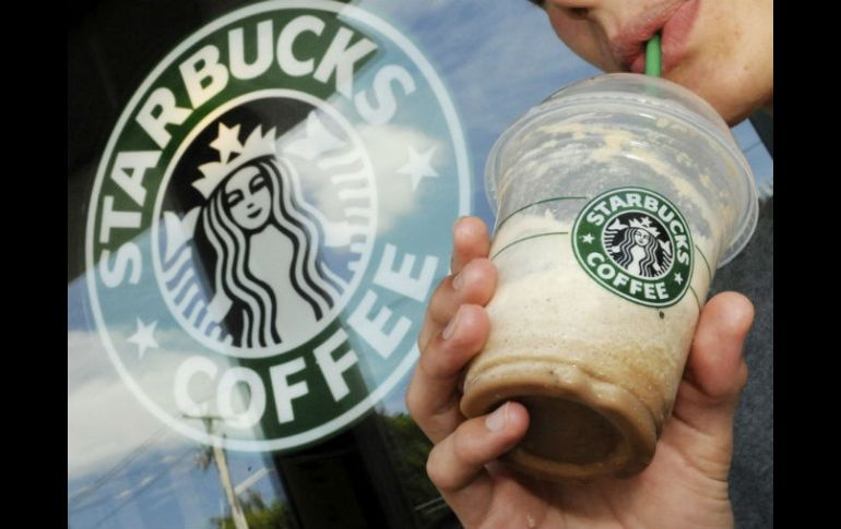 Starbucks tuvo un alza deñ 16 % respecto al primer timestre del año pasado. AP  /