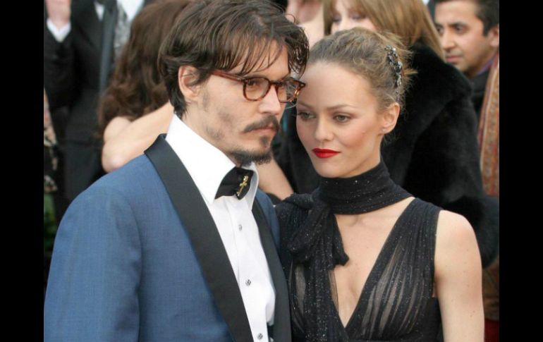 La actriz y cantante francesa Vanessa Paradis rechazó que esté separada del actor. EFE  /