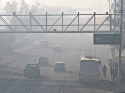 Según la página web, a las 08:00 horas de ayer se registró el nivel más alto de contaminación en la zona de Las Pintas.  /