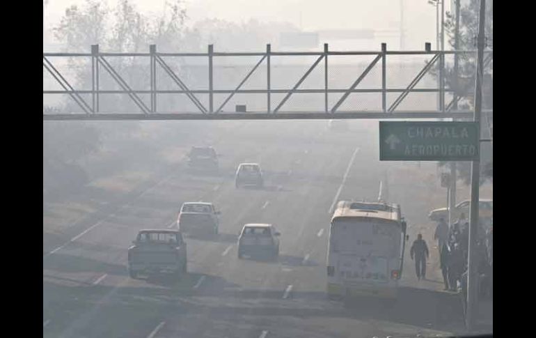 Según la página web, a las 08:00 horas de ayer se registró el nivel más alto de contaminación en la zona de Las Pintas.  /