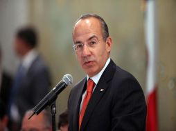 Calderón se encuentra en el Foro Económico Mundial de Davos, Suiza. EL UNIVERSAL  /