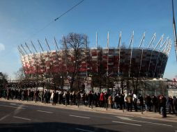 El Estadio Nacional de Polonia està listo para la Eurocopa 2012. EFE  /