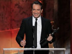 Jean Dujardin recibió el domingo el Premio del Sindicato de Actores de la Pantalla al mejor actor. REUTERS  /