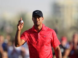 Tiger Woods estrenó el año con un tercer puesto en el torneo de Abu Dabi. AFP  /