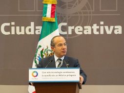 Felipe Calderón dijo que el sitio se certificará como Desarrollo Urbano Integral Sustentable.  /