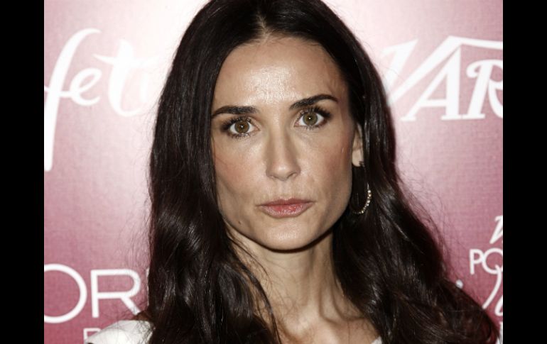 Demi Moore se encuentra ya recibiendo ayuda. AP  /