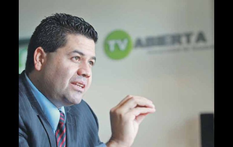 Gabriel Torres, director de Operadora de Televisión Abierta de la Universidad de Guadalajara (UdeG) considera que hay avances.  /