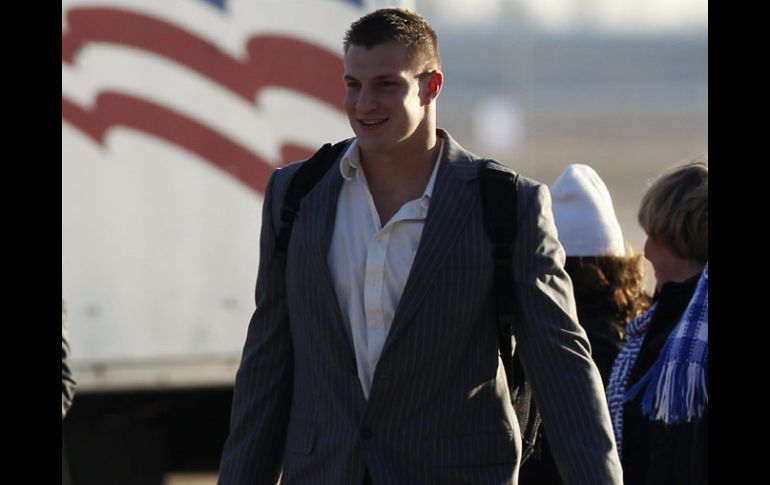 Rob Gronkowski aún no ha podido entrenar. REUTERS  /