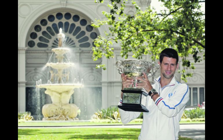 Novak Djokovic asegura que está listo para ganar el resto de los tres Grand Slams y conquistar la medalla de oro en Londres 2012. EFE  /