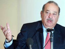 El empresario Carlos Slim dice que los resultados de la OCDE no son precisos y que no dan soluciones. ARCHIVO  /