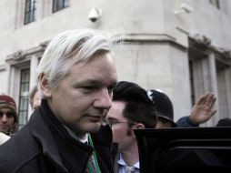 Assange ha estado recluido bajo arresto domiciliario por más de un año. AFP  /