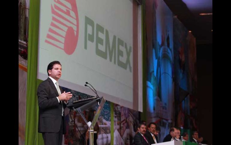 Jordi Herrera, secretario de Energia durante la inauguracion del Congreso Internacional de Hidrocarburos.  /