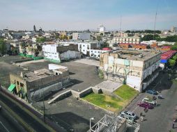 Vista de uno de los terrenos, sobre avenida Hidalgo, que será aprovechado para el desarrollo de la Ciudad Digital.  /