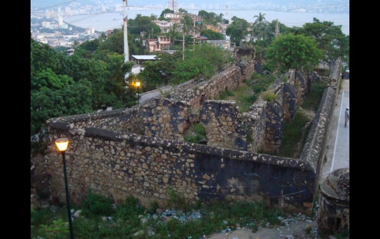 El fortín está ubicado en la colonia La Mira, uno de los Barrios tradicionales de Acapulco. ESPECIAL  /