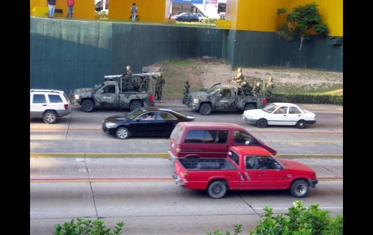 El pasado mes de noviembre fueron encontrados 26 cuerpos en la zona de Los Arcos del Milenio. ARCHIVO  /