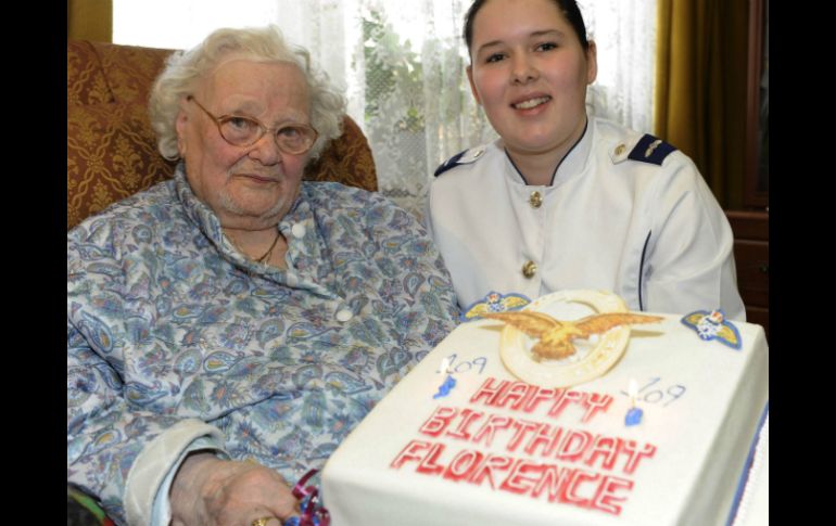 Aunque nunca combatió, estaba considerada en el Reino Unido como la última veterana de la I Guerra Mundial. AP  /