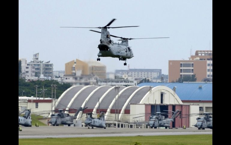 Estados Unidos está listo para trasladar infantes de marina de la isla japonesa de Okinawa a Guam. AFP  /