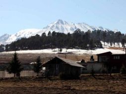 El Nevado de Toluca, donde un oportuno SMS fue factor determinante para rescatar dos personas extraviadas. ESPECIAL  /