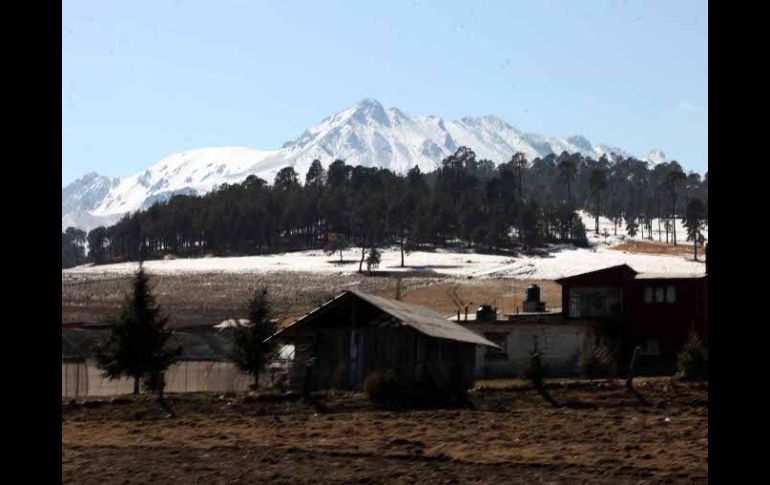 El Nevado de Toluca, donde un oportuno SMS fue factor determinante para rescatar dos personas extraviadas. ESPECIAL  /