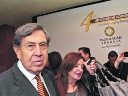 Cuauhtémoc Cárdenas Solórzano descarta denunciar ante el IFE el presunto “plagio” de la frase. EL UNIVERSAL  /