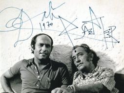 Sabater y Dalí en una fotografía que atestigua su privilegiada relación. EFE  /