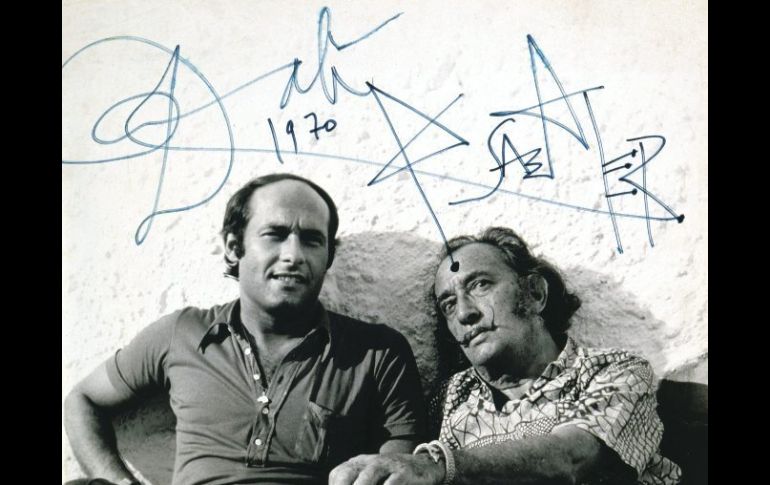 Sabater y Dalí en una fotografía que atestigua su privilegiada relación. EFE  /