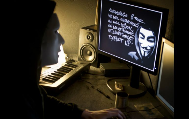 Anonymous no explicó hasta ahora porqué atacó el sitio de la CIA. ARCHIVO  /