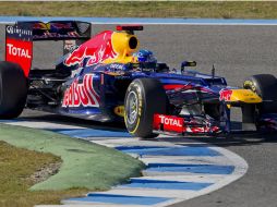 Sebastian Vettel a bordo de su Red Bull. EFE  /