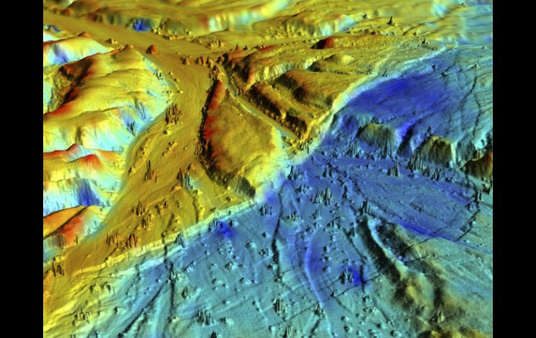 Los científicos pudieron determinar con exactitud cuánto se deformó la tierra en tres dimensiones. EFE  /