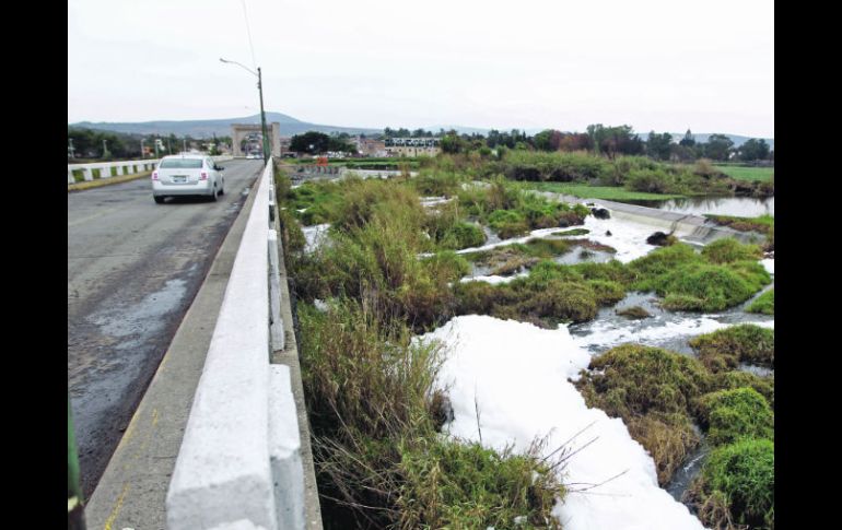 Aspecto del Río Santiago. Pobladores que viven a sus orillas han sufrido diversos padecimientos.  /