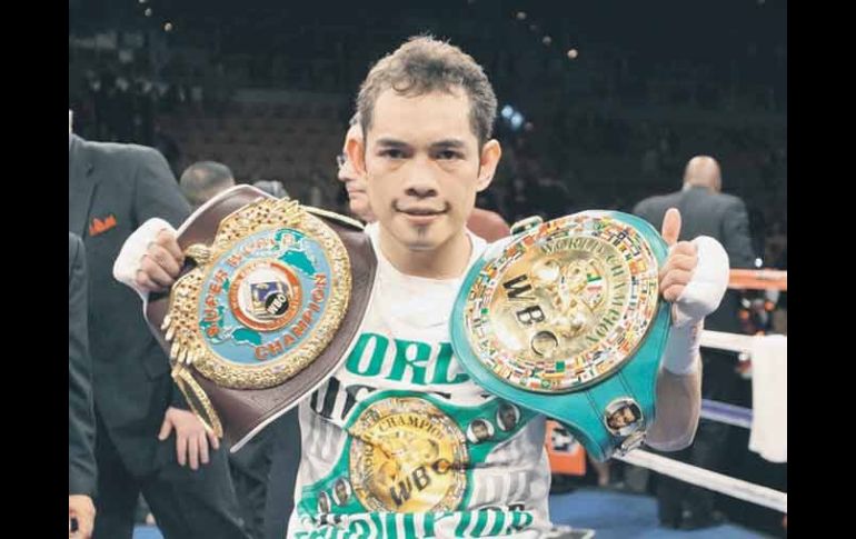 Nonito Donaire conquistó su cuarta corona mundial, el sábado anterior, tras derrotar al boricua Wilfredo Vázquez Jr. ESPECIAL  /