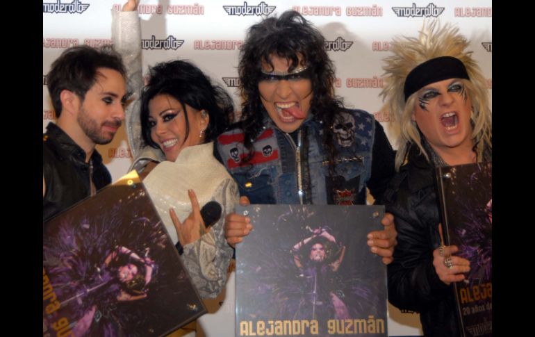 Moderatto y Guzmán se sienten satisfechos con los resultados obtenidos de su disco. NOTIMEX  /