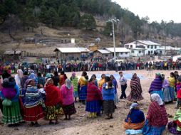 La ayuda humanitaria será entregada a las familias rarámuris. AFP  /