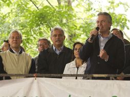 Todavía no gana. En el momento que gane, por supuesto que me sumaré a las diferentes campañas, comentó el panista.  /