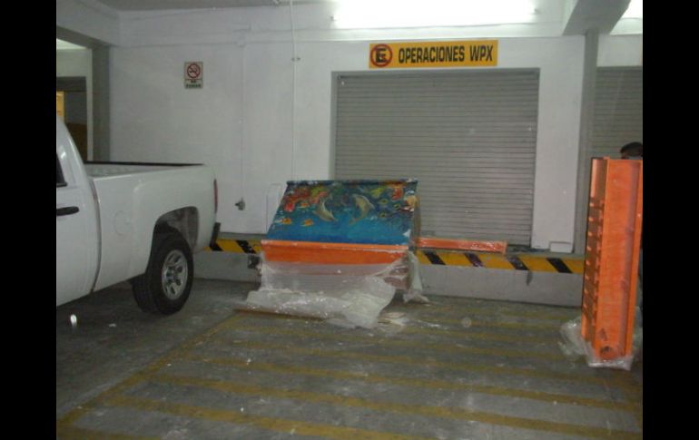 La droga estaba dentro de un mueble de madera tipo cantina con doble fondo. ESPECIAL  /