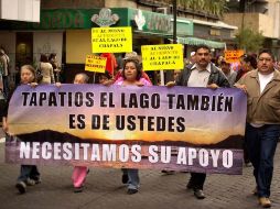 Partieron del Jardín San Francisco alrededor de las 17:30 horas, y arribó a la Plaza de Armas.  /