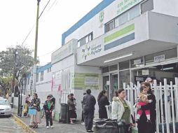 Pacientes en el Hospital General de Zapopan.  /