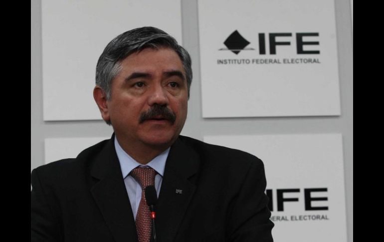 El consejero presidente del IFE, Leonardo Valdés dijo que la CIRTA está en su derecho de presentar denuncias. ARCHIVO  /