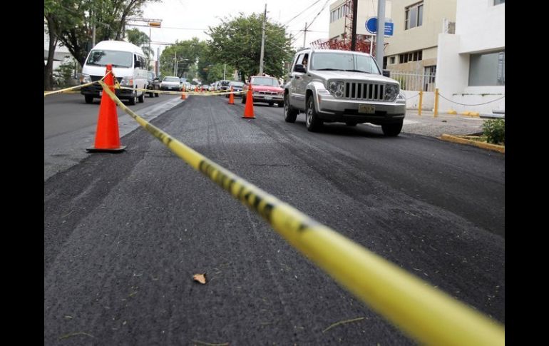 Los recursos servirán para implementar nuevas carpetas de asfalto sobre 78 vialidades. ARCHIVO  /